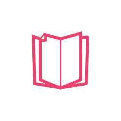 Icon aufgeschlagenes Buch